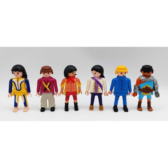 Playmobil Figures with Case some Vintage Lot of 33 - Picture 3 of 8